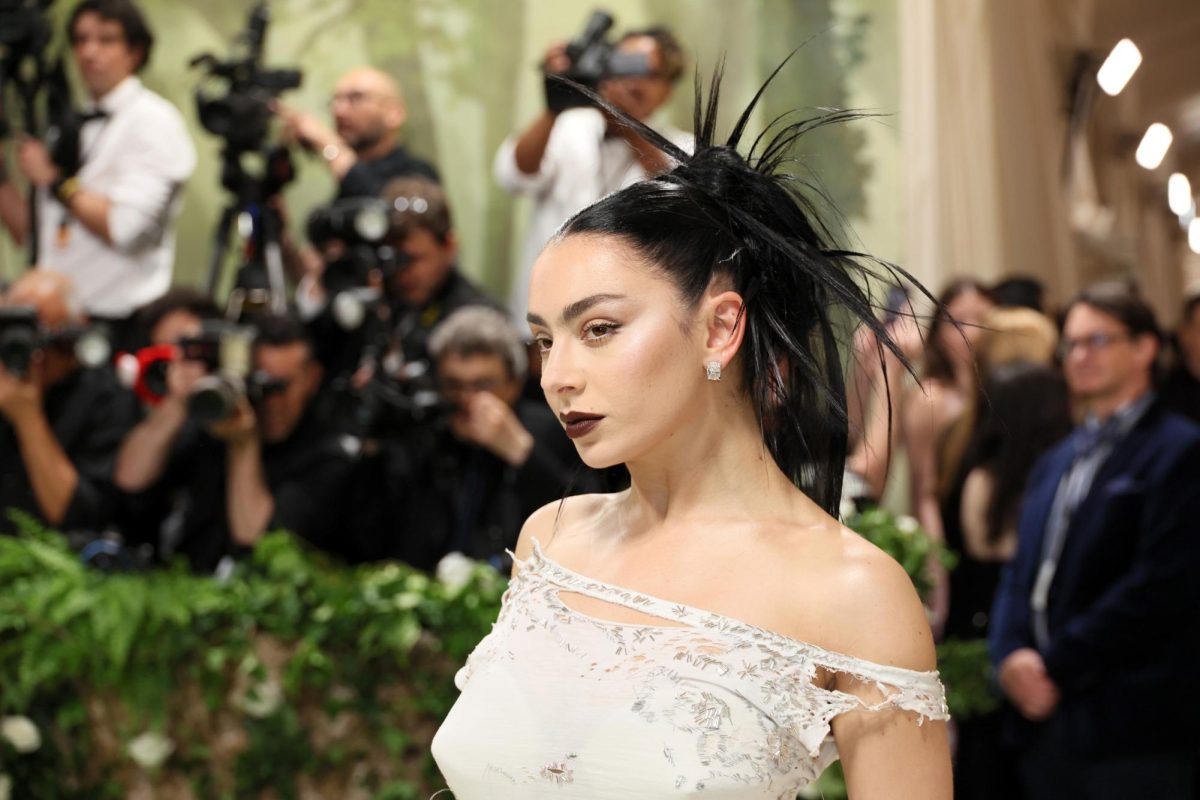 Charli XCX at ends the 2024 Met 
Gala at the Metropolitan Museum 
of Art on May 6, 2024, in New York.