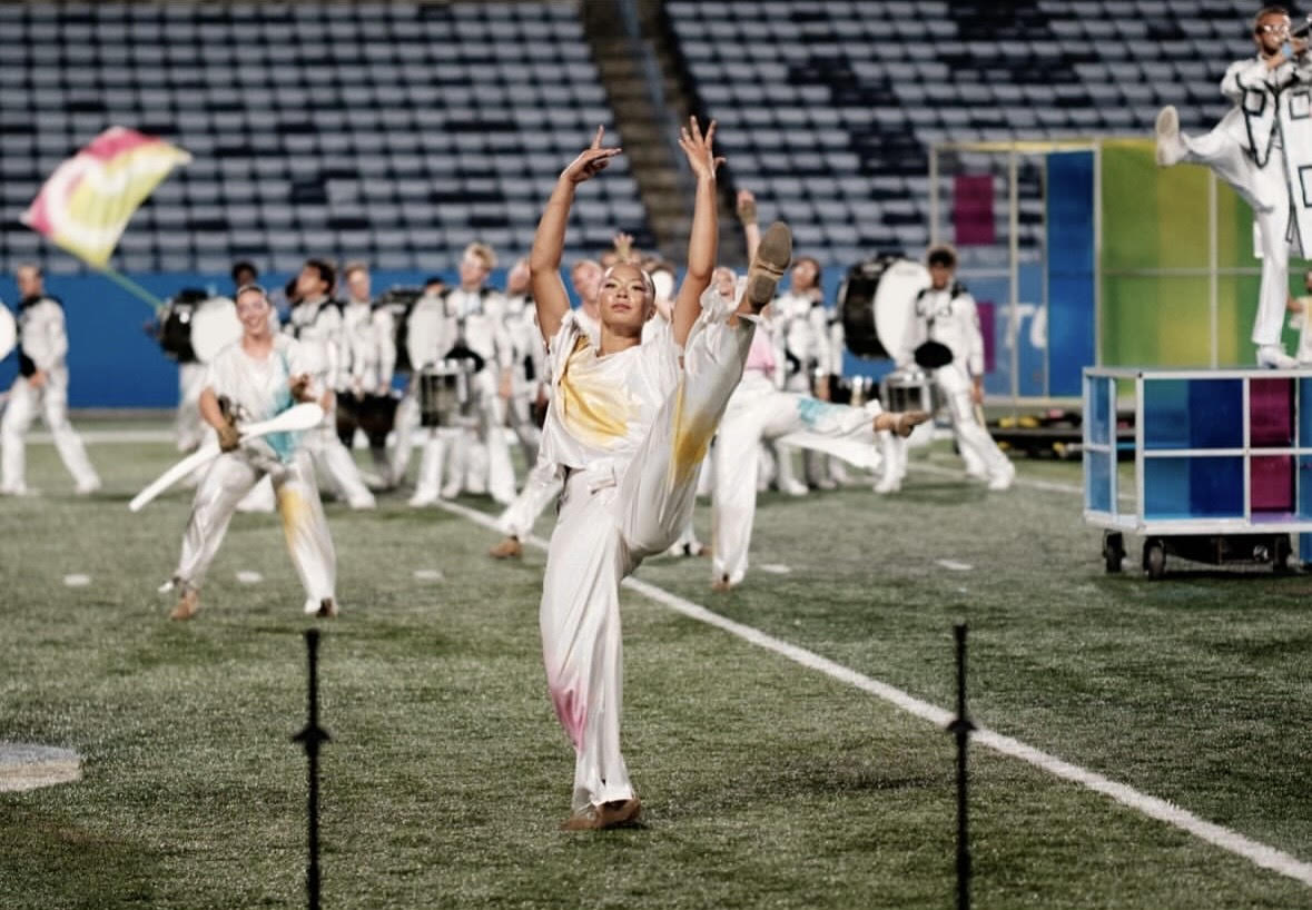 Mikayla Lewis during one of the dance 
segment of “The Observer Effect” show. n