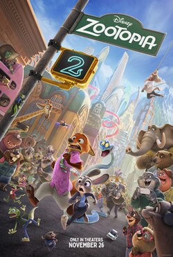 "Zootopia 2” was released Nov. 26 and received a 91 percent on Rotten 
Tomatoes